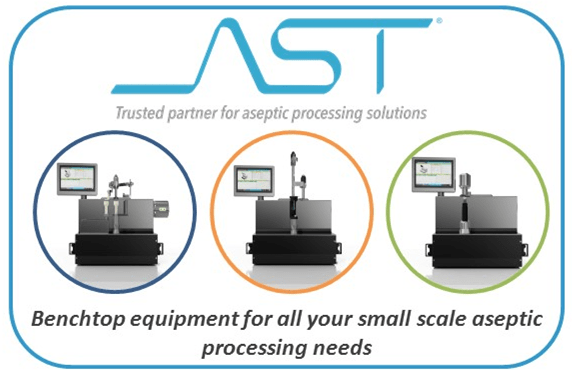 AST Launches New Line of Benchtop Machines for Aseptic Processing
