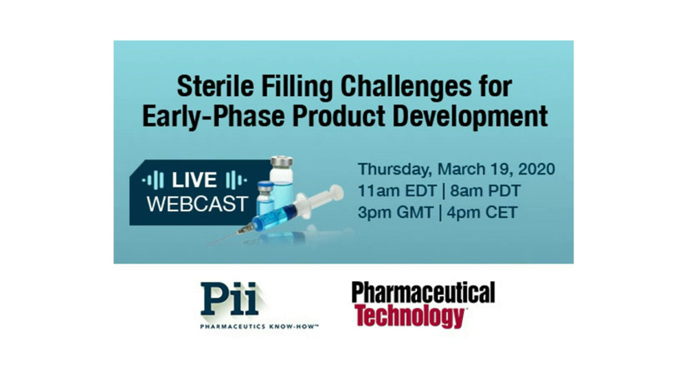 Sterile Filling Challenges for Early-Phase Product Development